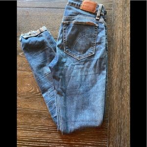 Joes jeans raw cuffed hem size 26